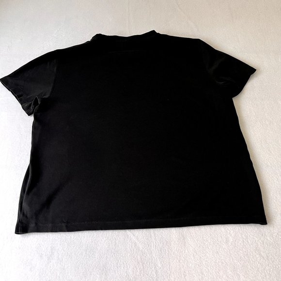 Michael Kors Black Soft Neutral Capsule Tee T shirt Large - Picture 2 of 8